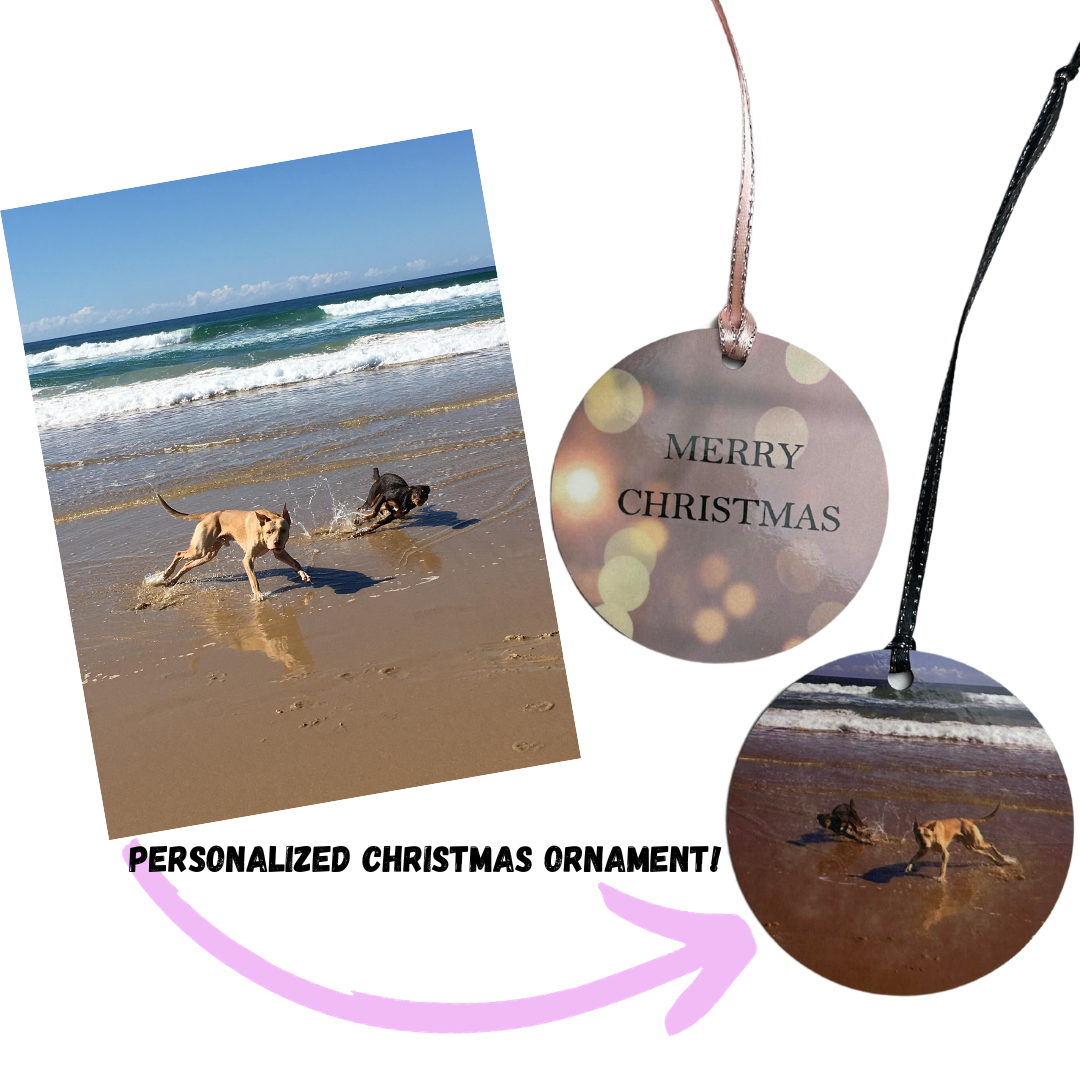 A Personalized Christmas Ornament