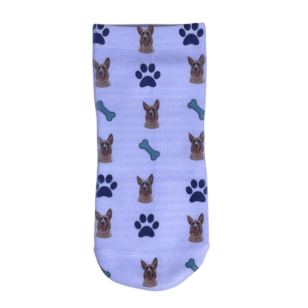 Custom Socks! - Dogs & Blue Bones