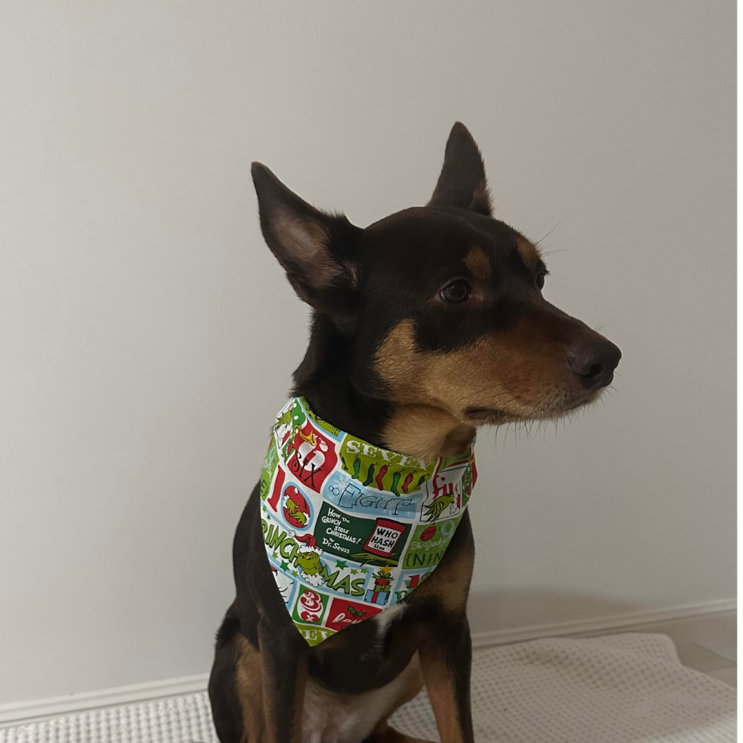 GRINCHMAS Dog Bandanas