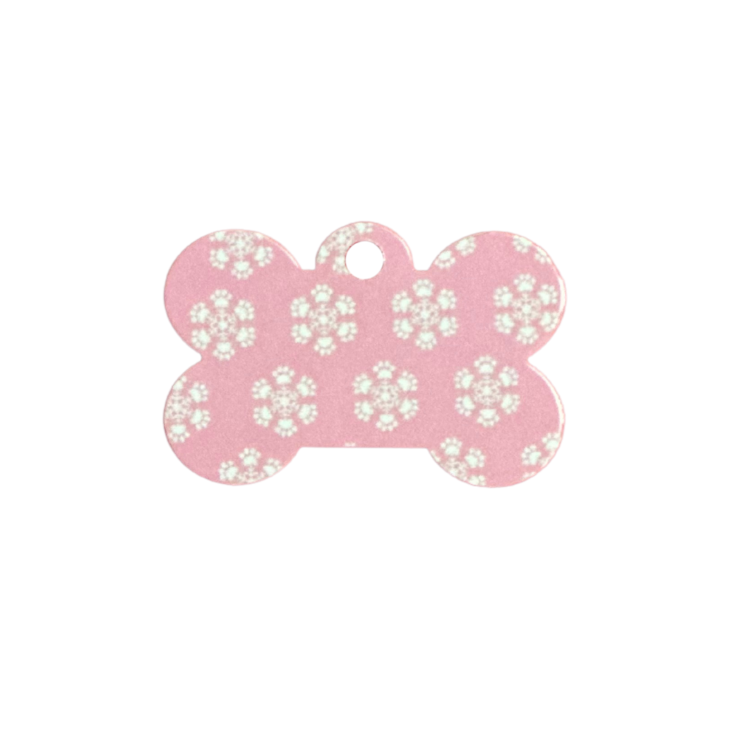 SNOW-PAWS Dog ID Tag